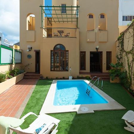 The Yellow House - Solarium - Climatized Pool Gáldar Kültér fotó