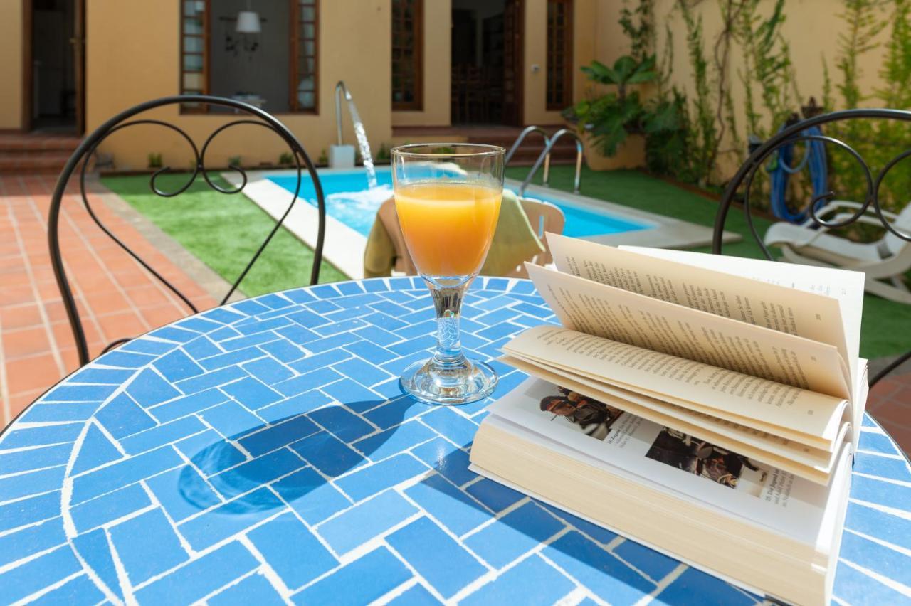 The Yellow House - Solarium - Climatized Pool Gáldar Kültér fotó