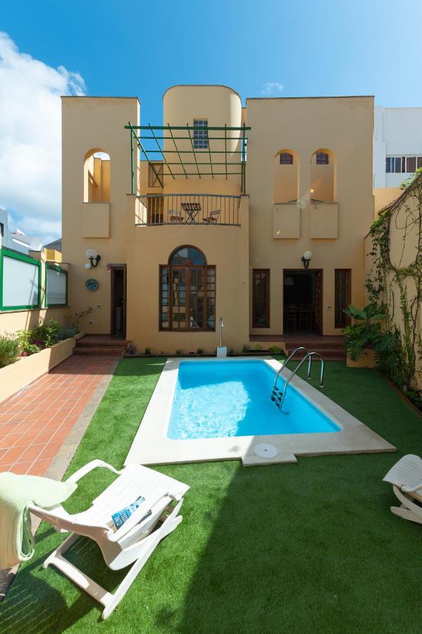 The Yellow House - Solarium - Climatized Pool Gáldar Kültér fotó